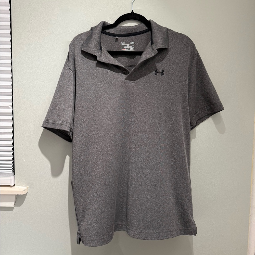 Under Armour Gray Polo